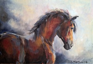 Michalina DERLICKA (ur. 1976), Konik, 2024