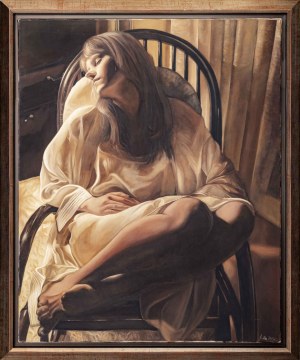 Paulina Wilk, Portret śpiącej kobiety, 2011