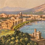 ANONIMO, View of Naples from Posillipo