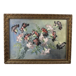 DE CURTIS, Composition of flowers - F. De Curtis