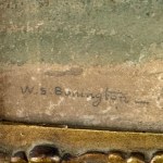 UNIDENTIFIED SIGNATURE, Wooded landscape