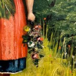 C. Passarelli, Peasant Girl - C. Passarelli (1860-1917)