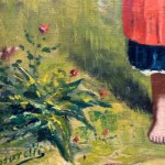 C. Passarelli, Peasant Girl - C. Passarelli (1860-1917)