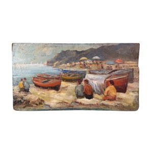 UNIDENTIFIED SIGNATURE, Figures on the Ligurian Coast
