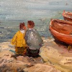 UNIDENTIFIED SIGNATURE, Figures on the Ligurian Coast