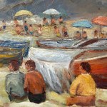 UNIDENTIFIED SIGNATURE, Figures on the Ligurian Coast