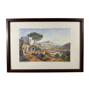 UNIDENTIFIED SIGNATURE, View of Agnano