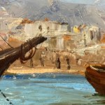 UNIDENTIFIED SIGNATURE, Port scene