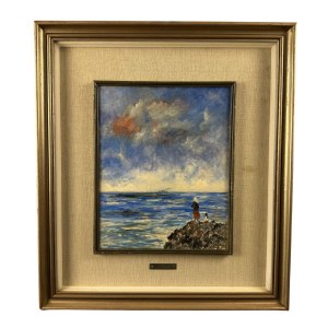 E. LATOUR, Seascape - E. Latour