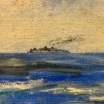 E. LATOUR, Seascape - E. Latour