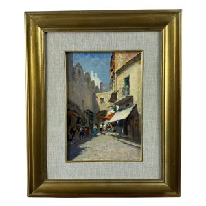 ANONIMO, Street scene with characters