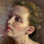 UNIDENTIFIED SIGNATURE, Portrait of a woman