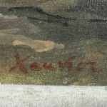 UNIDENTIFIED SIGNATURE, Children playing by the sea