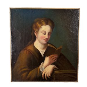 ANONIMO, Saint Catherine reading