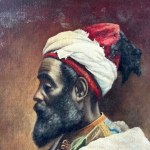 UNIDENTIFIED SIGNATURE, Man with a turban
