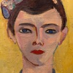 UNIDENTIFIED SIGNATURE, Portrait of a Young Woman