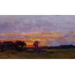 Bronisława Rychter-Janowska (1868 Kraków - 1953 Kraków), Zachód słońca