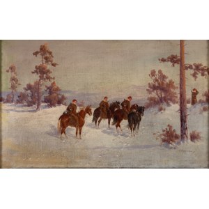 Aleksander Makowski (1869 - 1924), Na zwiadzie