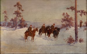 Aleksander Makowski (1869 - 1924), Na zwiadzie