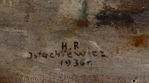 Ryszard Henryk Ostachiewicz (1911 Wilno - 1974 Szczecin), Rynek w Kazimierzu Dolnym, 1936