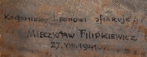 Mieczysław Filipkiewicz (1891 Kraków - 1951 Kraków), Pejzaż z górskim potokiem, przed/lub 1941