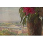 Emilia Wyleżyńska, Kwiaty w oknie, około 1910
