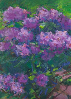 Lucjan Lejman (1891 - 1973), Kwitnące azalie