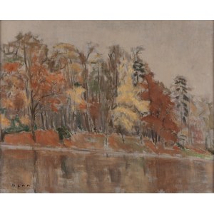 Benn Bencion Rabinowicz (1905 Białystok - 1989 Paryż), Jesień w Lasku Bulońskim