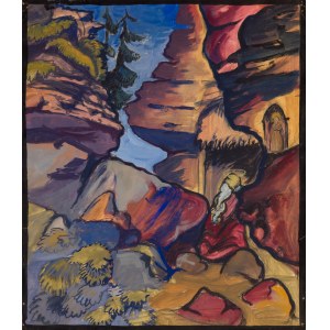 Otto MEISTER (1892-1959), Forest hermitage, ca. 1925