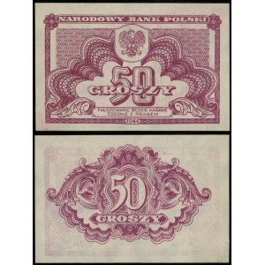 Poland, 50 pennies, 1944