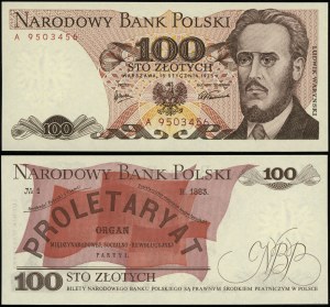 Poland, 100 zloty, 15.01.1975