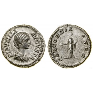 Impero romano, denario, 202, Roma