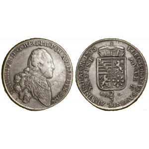 Polska, 2/3 talara (gulden), 1765 EDC, Drezno