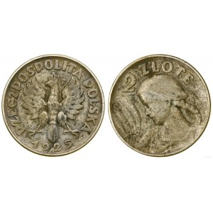 Polska, 2 złote, 1925, Filadelfia