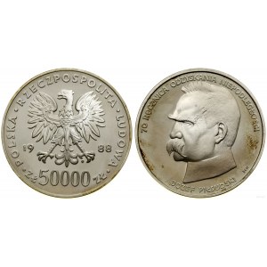 Polska, 50.000 złotych, 1988, Warszawa