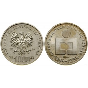 Polska, 1.000 złotych, 1986, Warszawa