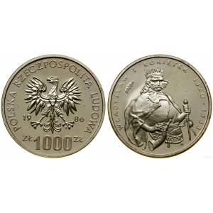 Polska, 1.000 złotych, 1986, Warszawa