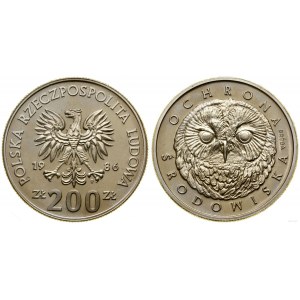 Polska, 200 złotych, 1986, Warszawa
