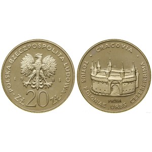Polska, 20 złotych, 1981, Warszawa