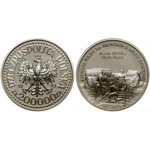Poland, 200,000 zloty, 1993, Warsaw