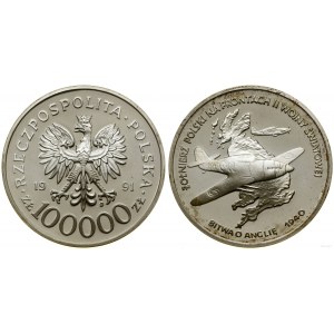 Poland, 100,000 zloty, 1991, Warsaw