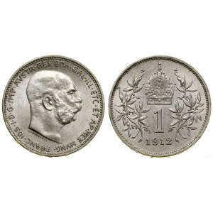 Austria, 1 korona, 1912, Wiedeń