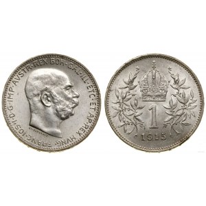 Austria, 1 korona, 1915, Wiedeń
