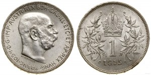 Austria, 1 crown, 1915, Vienna