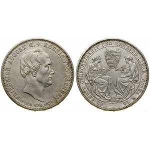 Niemcy, talar pośmiertny, 1854, Drezno
