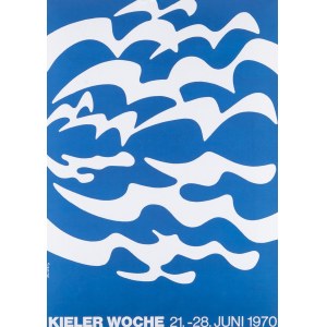 proj. Waldemar ŚWIERZY (1931-2013), Kieler Woche, 1970 (oficjalny reprint)