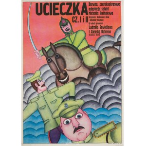 Andrzej Krajewski (ur. 1933 r.), Plakat filmowy Ucieczka, 1971