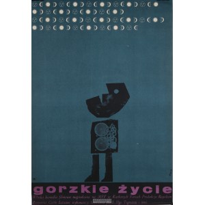 Jerzy Flisak (1930–2008), Plakat filmowy Gorzkie życie, 1965