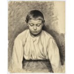 Bronisława ŁUKOMSKA-WIELOWIEYSKA (1865-1939) - Studia portretowe i martwe natury: zespół 11 prac, rysunkowych wykonanych węglem i 1 malarskiej (akwarela)