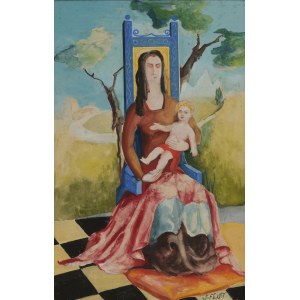 Serge FÉRAT (1881-1958) - Madonna mit Kind